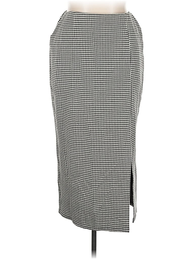 Lane Bryant Casual Skirt In White