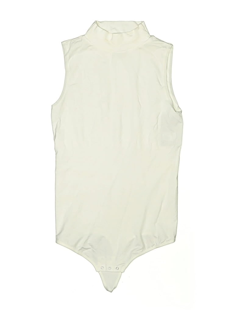 Pre-owned Yummie Bodysuit In White
