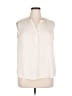 Maison d' Amelie 100% Polyester Ivory Sleeveless Blouse Size XL - photo 1