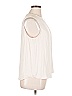 Maison d' Amelie 100% Polyester Ivory Sleeveless Blouse Size XL - photo 4