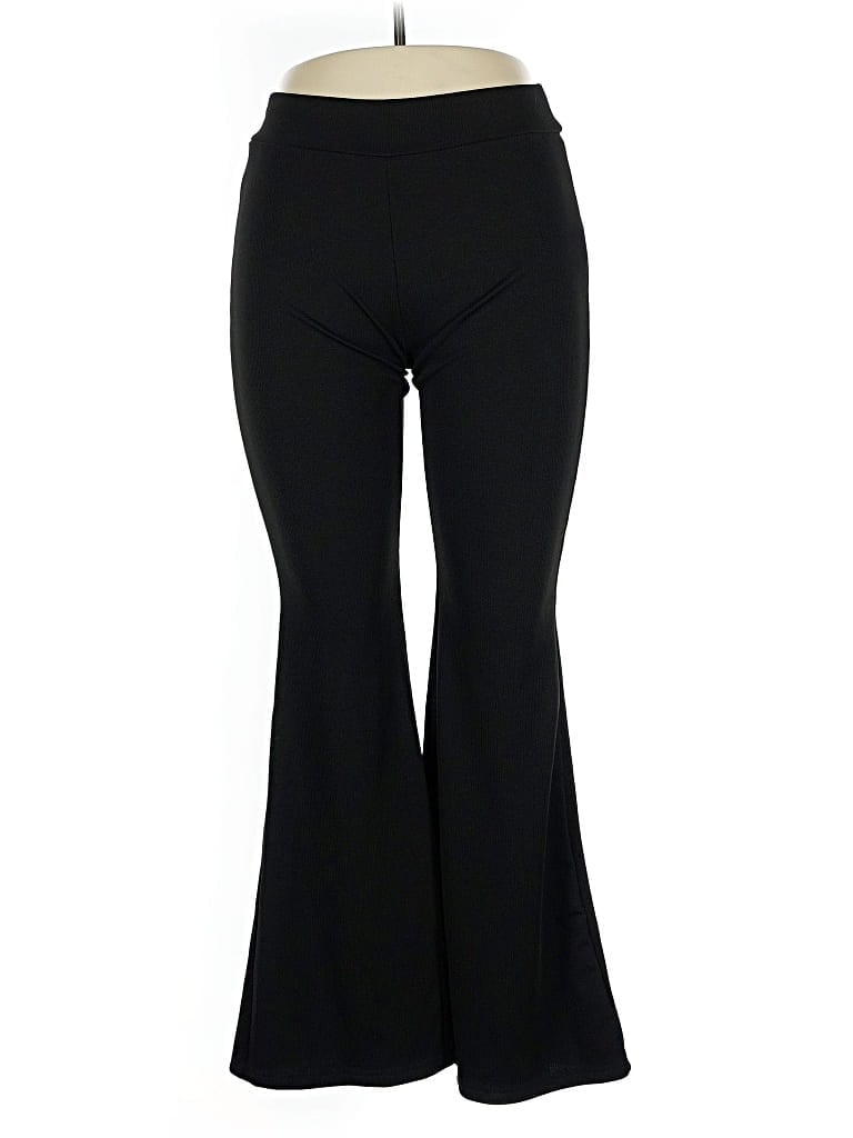 Pre-owned Shein Curve Dress Pants In Black