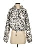Forever 21 100% Polyester Animal Print Silver Pullover Hoodie Size S - photo 1