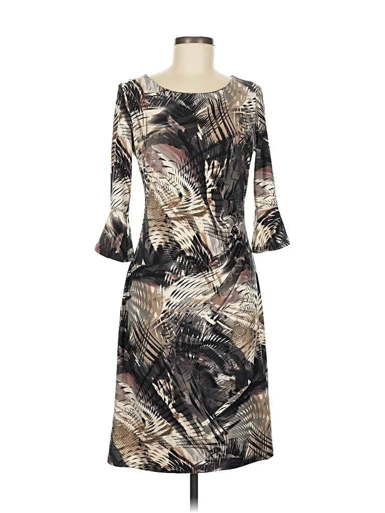 Pre-owned Soft Works Casual Dress In Brown