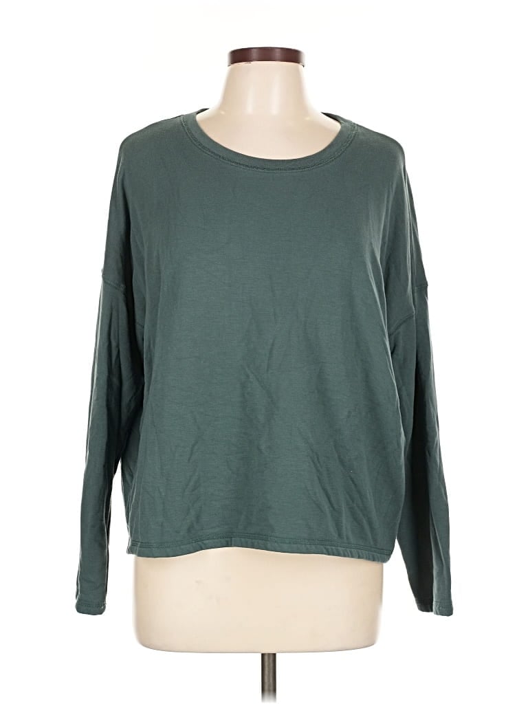Pre-owned Mwl By Madewell Sweatshirt In Green