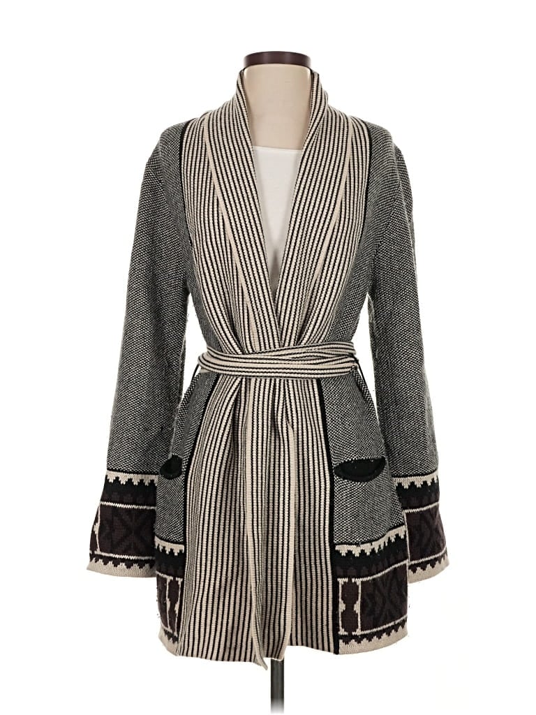 Pre-owned Twelfth Street By Cynthia Vincent Coat In Gray