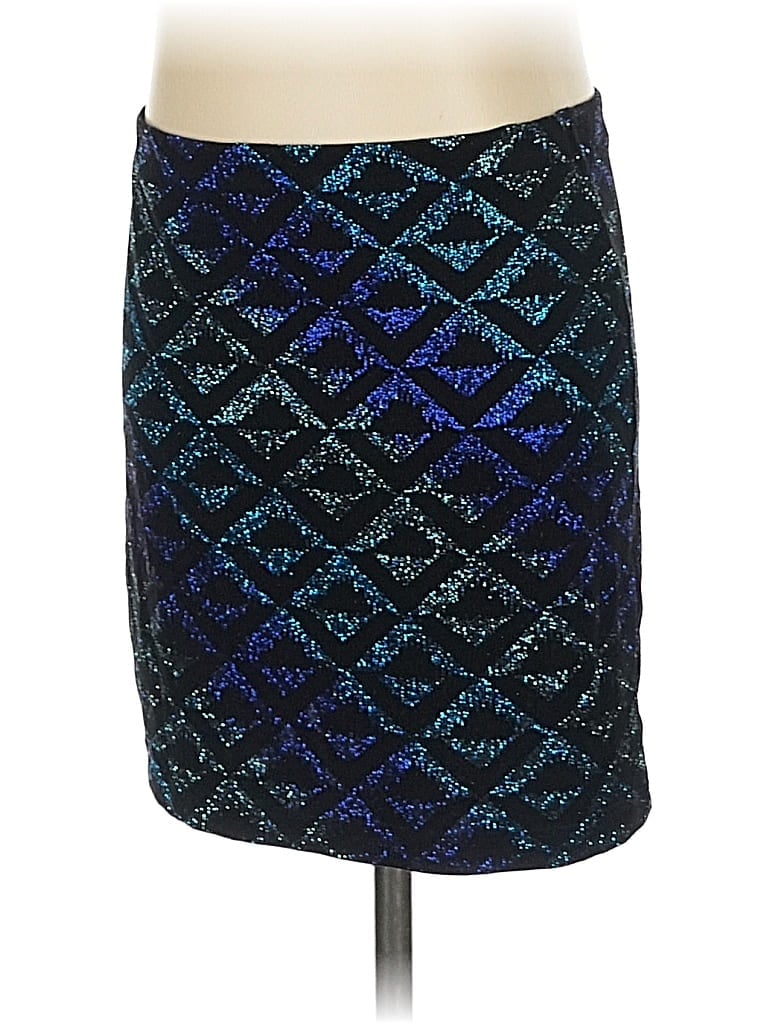Pre-owned Asos Design Formal Skirt In Blue
