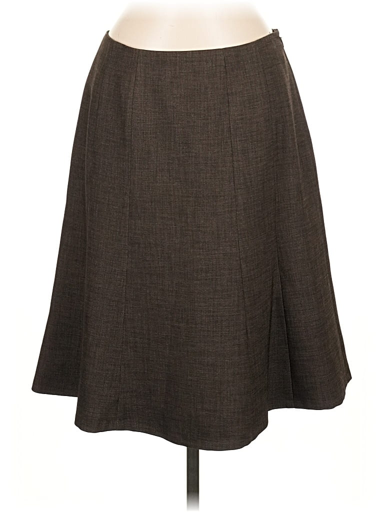 Pre-owned Calvin Klein Formal Skirt In Brown