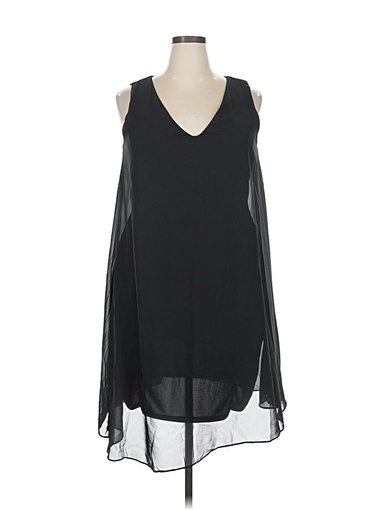 Pre-owned Inc International Concepts Casual Dress In Black