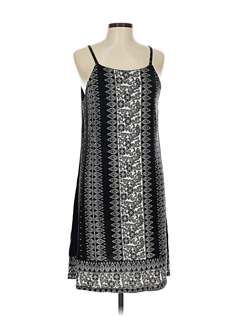 Pre-owned A.n.a. A New Approach Casual Dress In Black