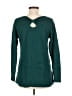 Elle Green Pullover Sweater Size M - photo 2