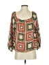 Vince Camuto 100% Polyester Orange 3/4 Sleeve Blouse Size XS - photo 1