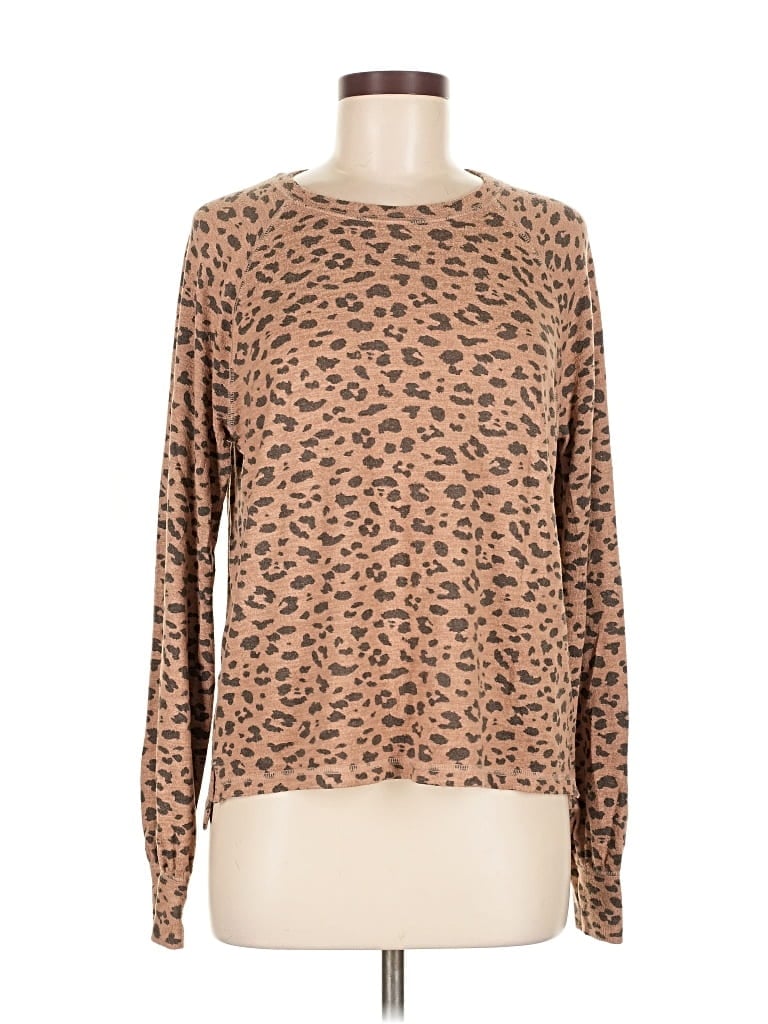 Pre-owned Abercrombie & Fitch Pullover Sweater In Brown