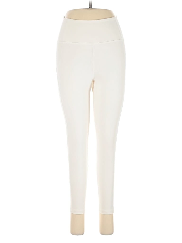 Pre-owned Girlfriend Collective Active Pants In White