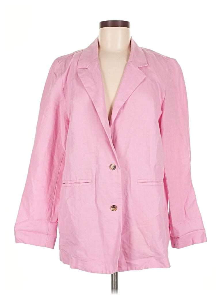 Pre-owned The Drop Blazer Jacket In Pink