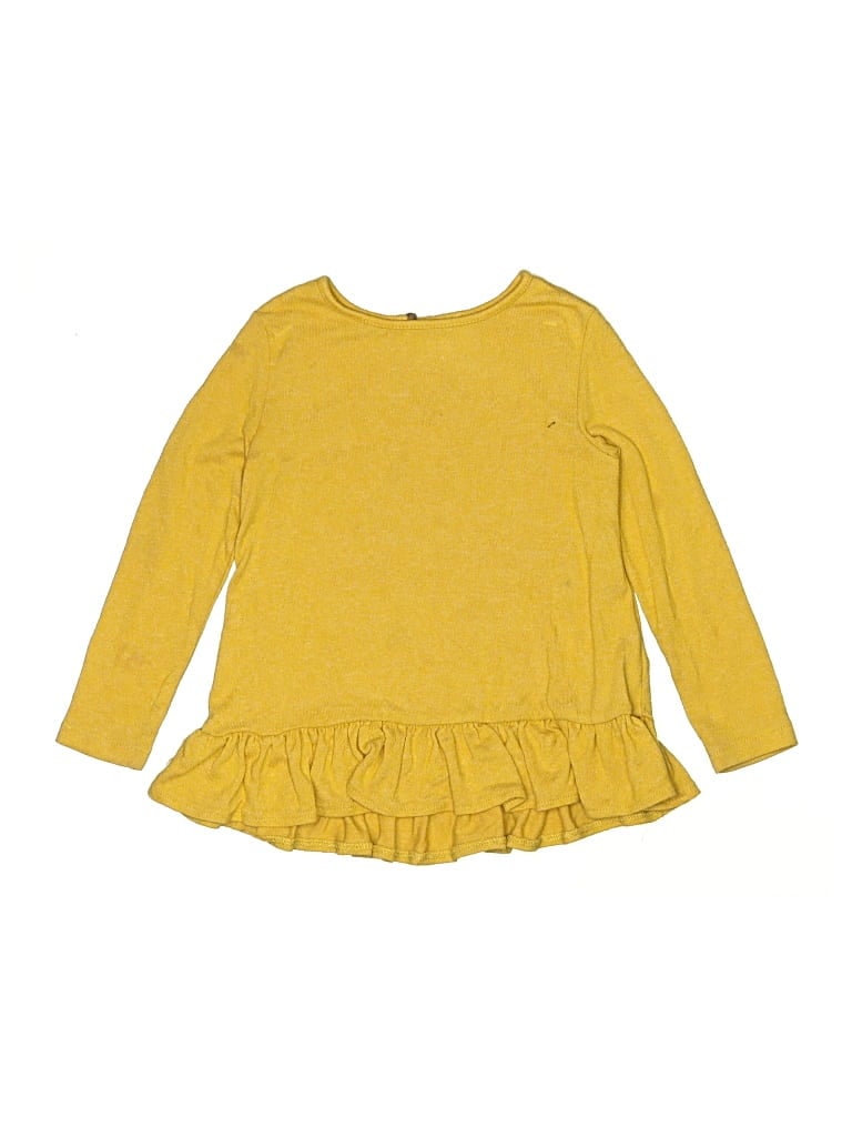Pre-owned Old Navy Kids' Long Sleeve T-shirt In Yellow