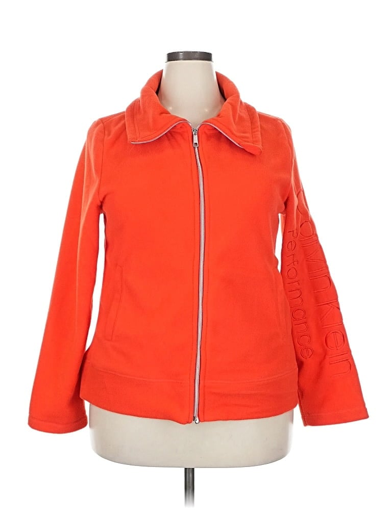 Pre-owned Calvin Klein Performance Jacket In Orange