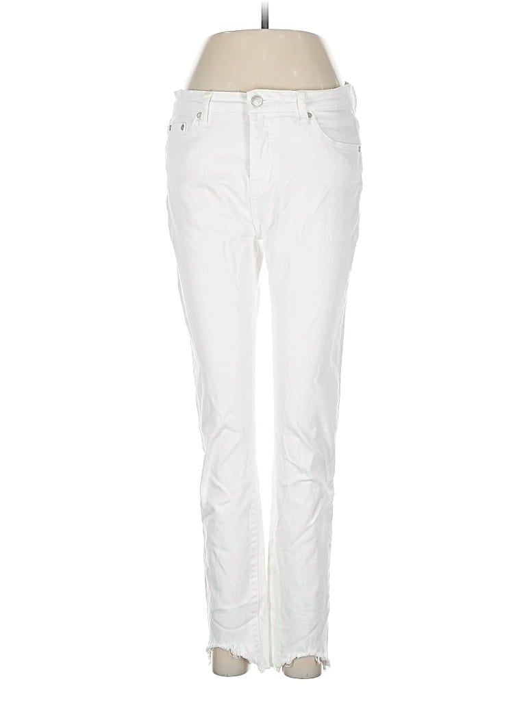 Pre-owned Esqualo Jeans In White