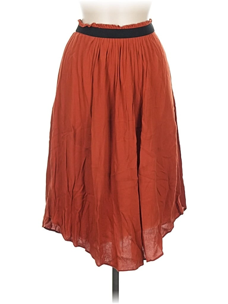 Pre-owned H&m Casual Skirt In Orange