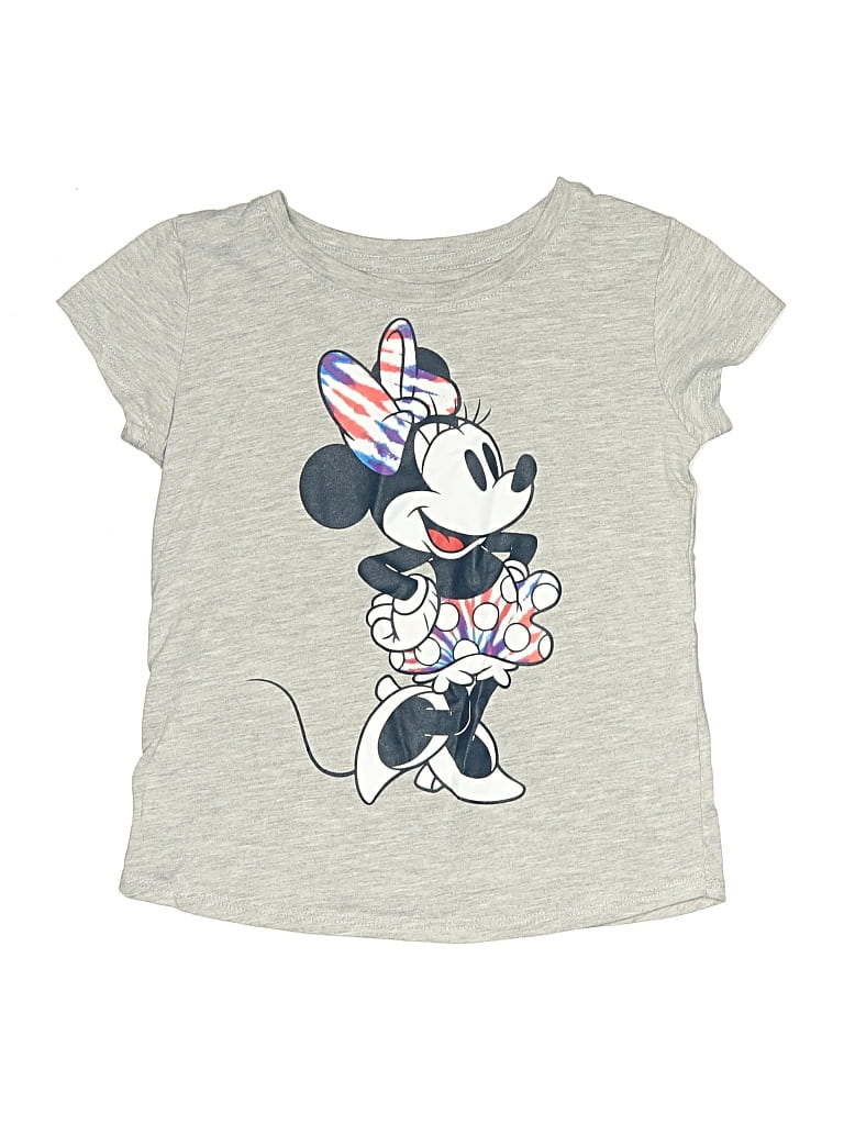 Pre-owned Disney Kids' Short Sleeve T-shirt In Silver