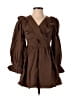 Assorted Brands Brown Casual Dress Size S - photo 1