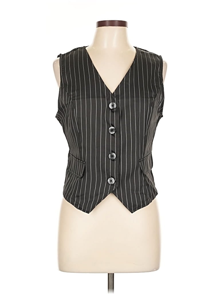 Pre-owned Shein Vest In Gray