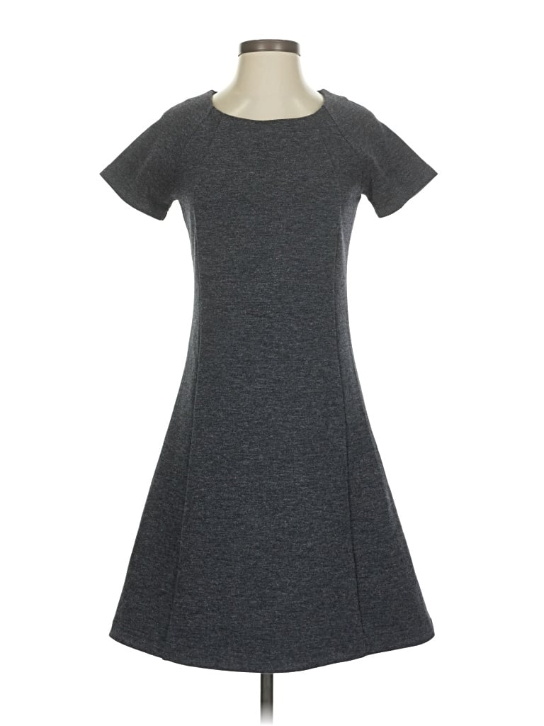 Pre-owned Brass Casual Dress In Gray