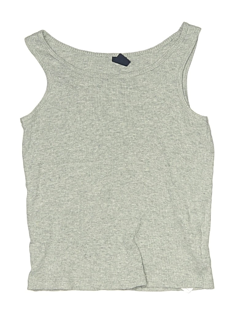 Pre-owned Baby Gap Kids' Sleeveless T-shirt In Gray