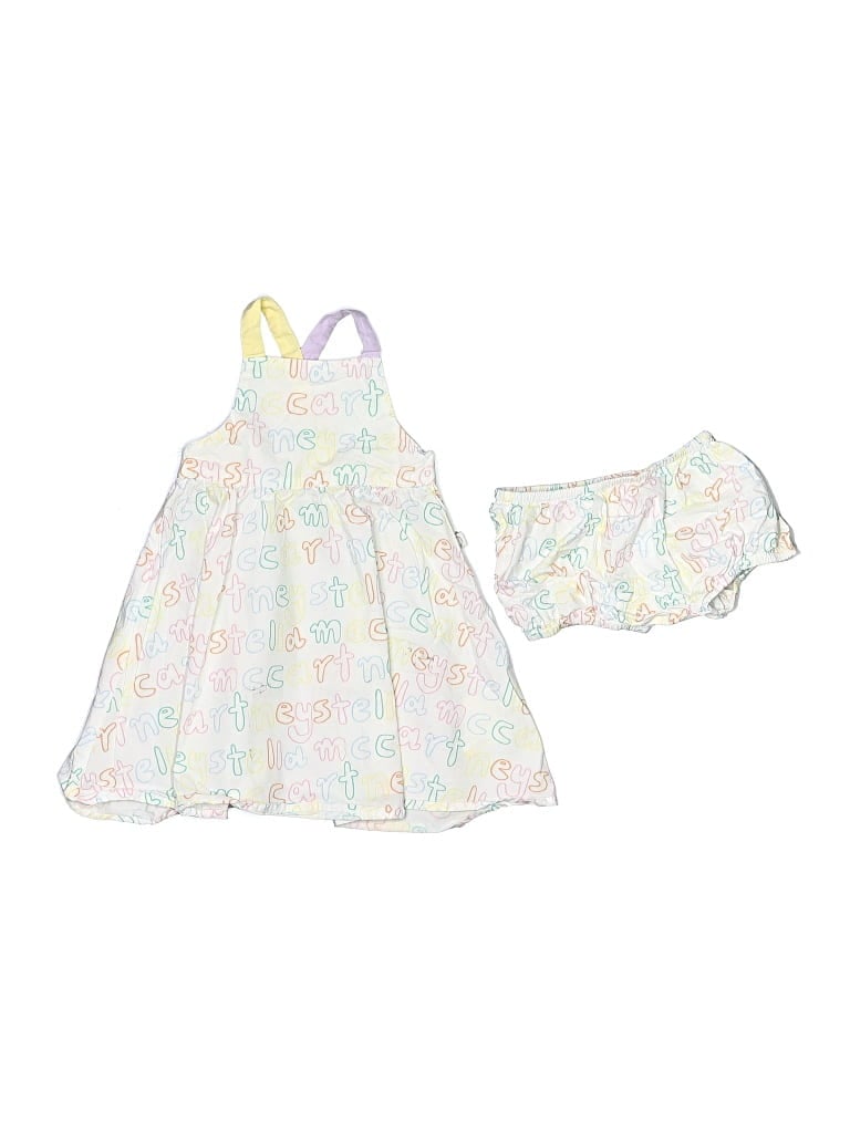 Pre-owned Stella Mccartney Kids'  Dress In White