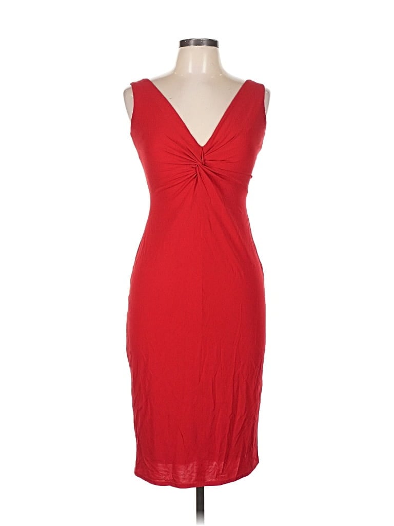Pre-owned Laundry By Shelli Segal Cocktail Dress In Red