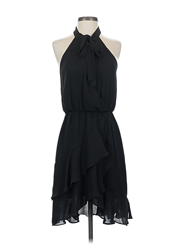 Pre-owned Parker Cocktail Dress In Black