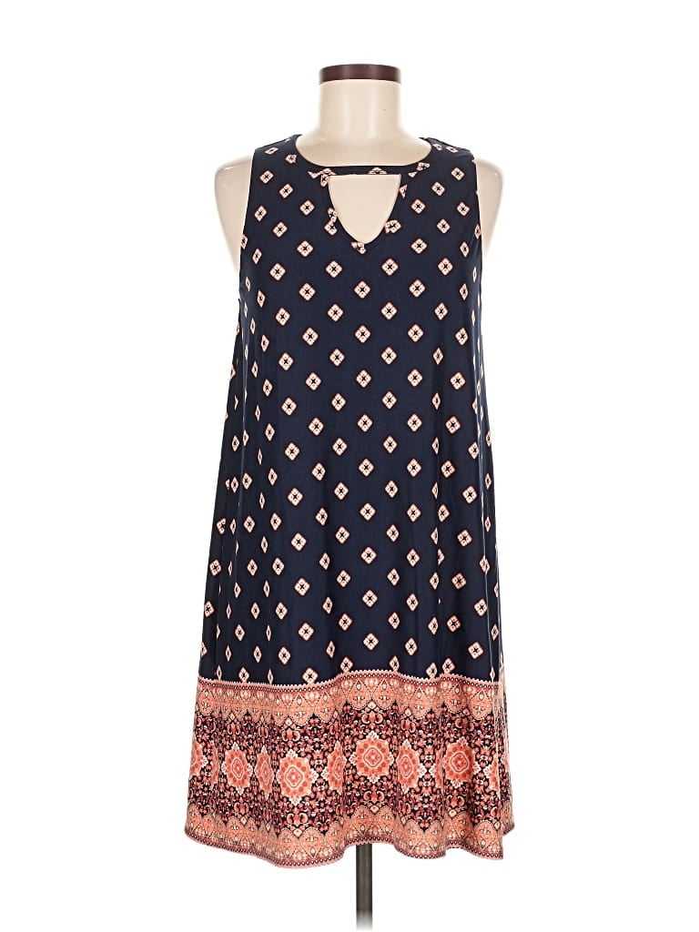 Pre-owned Nine Britton Casual Dress In Blue