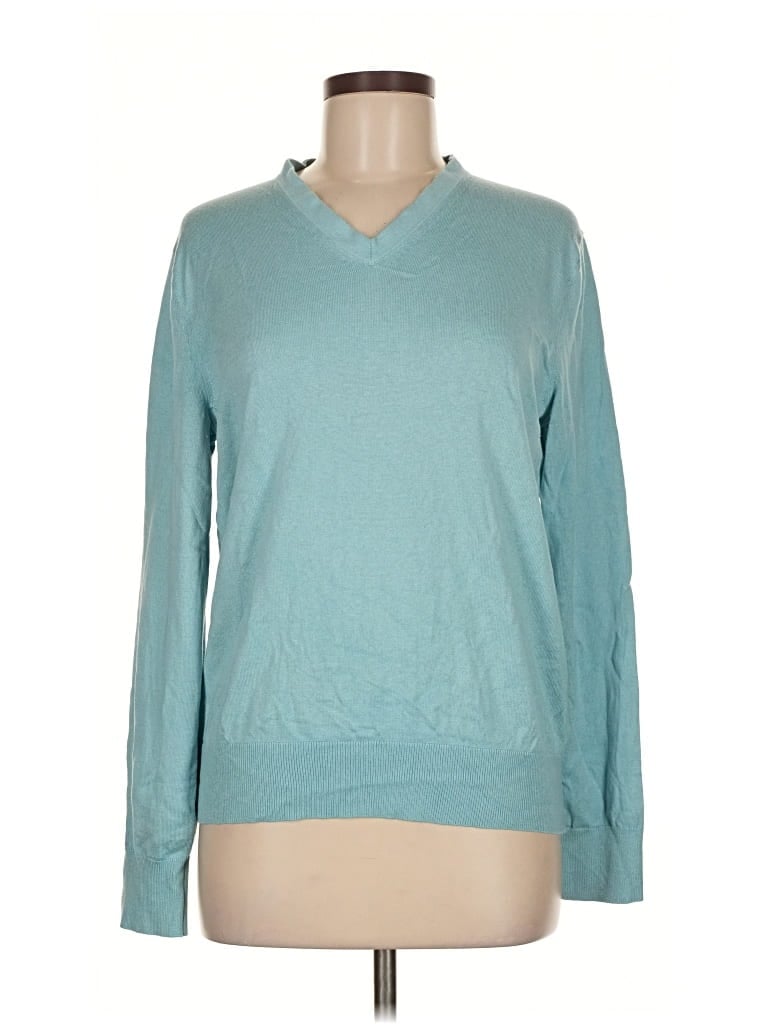 Pre-owned Banana Republic Pullover Sweater In Blue