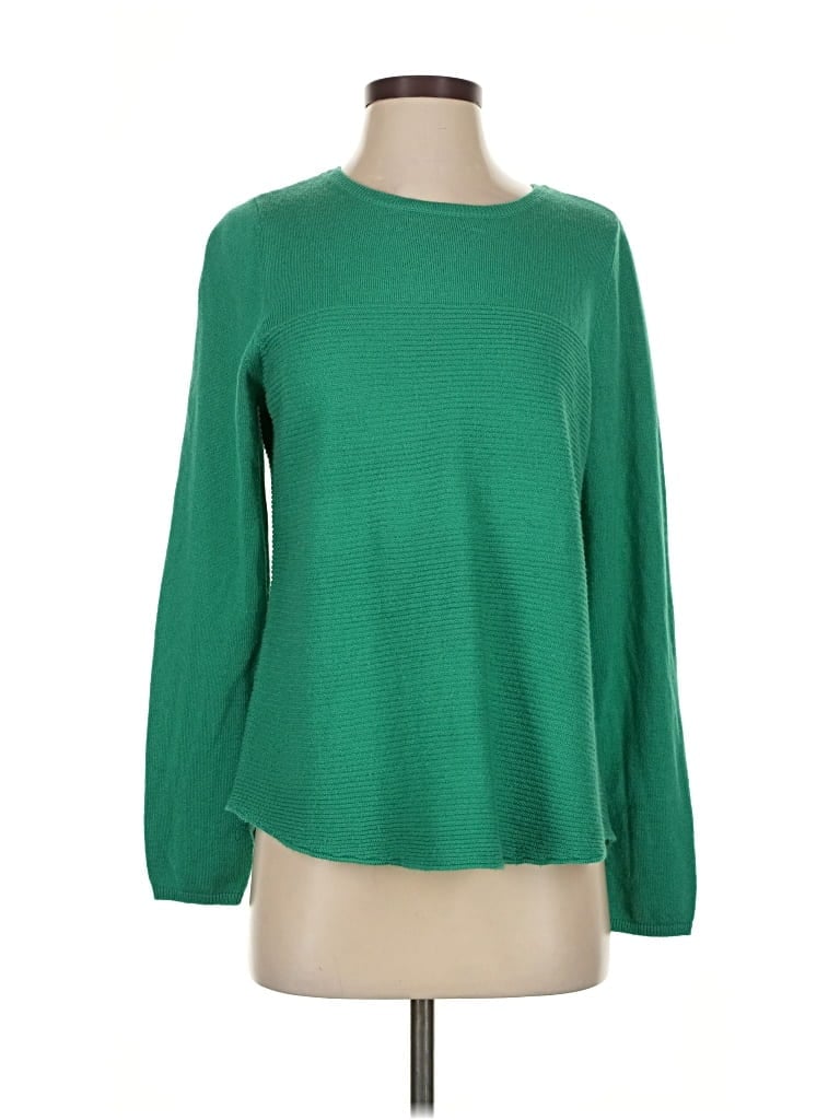 Pre-owned Croft & Barrow Pullover Sweater In Green