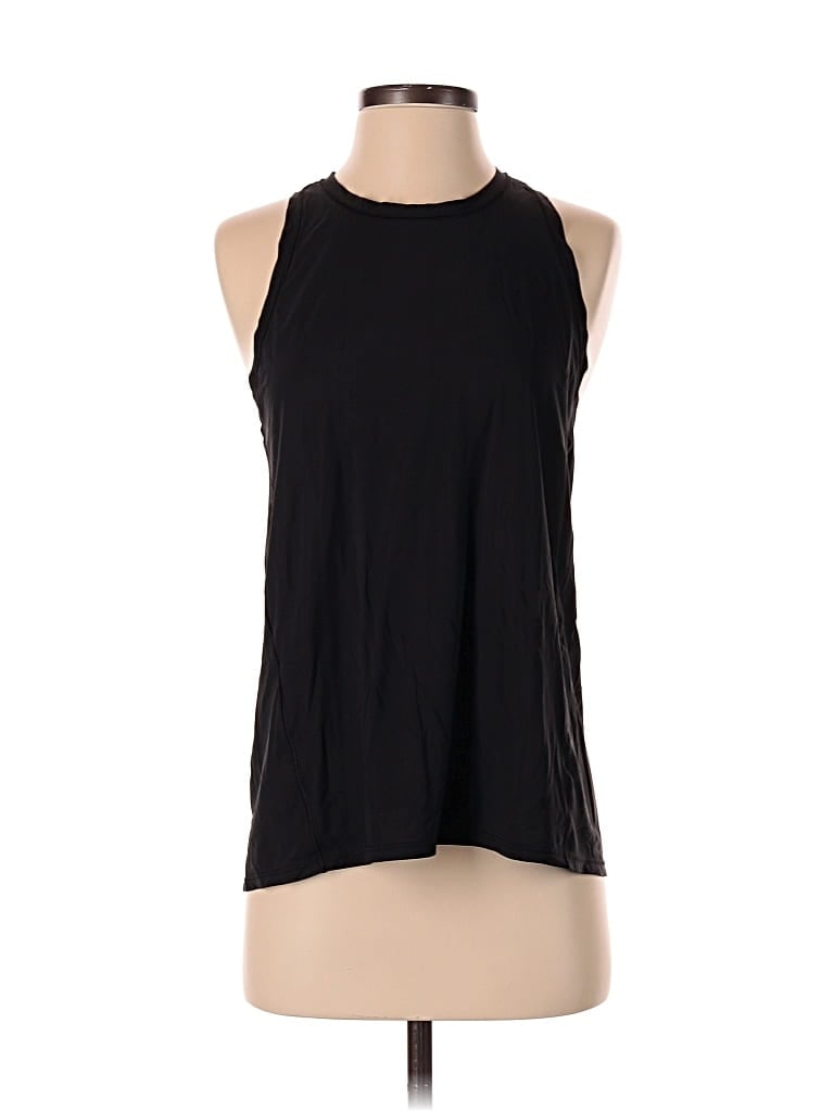 Pre-owned Athleta Sleeveless T-shirt In Black