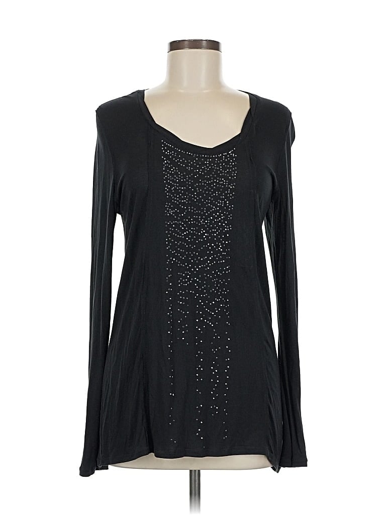 Pre-owned Calvin Klein Jeans Est.1978 Calvin Klein Jeans Long Sleeve T-shirt In Black