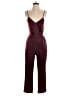 Lulus Solid Burgundy Jumpsuit Size XS - photo 1