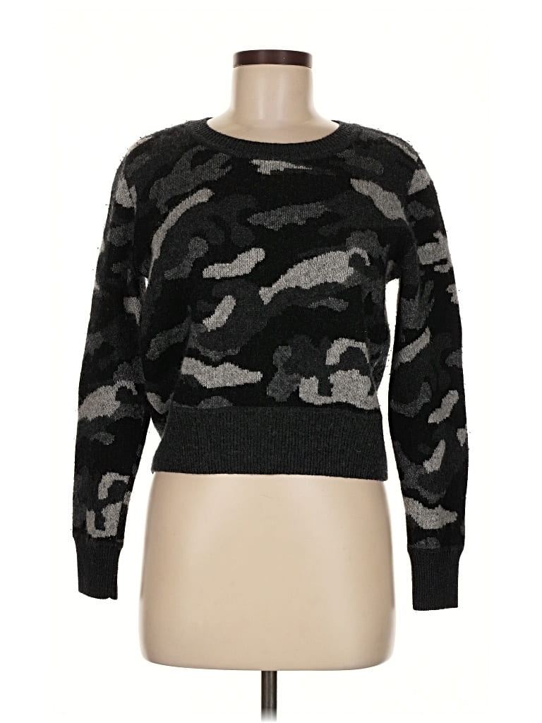 Pre-owned Unbranded Wool Pullover Sweater In Black