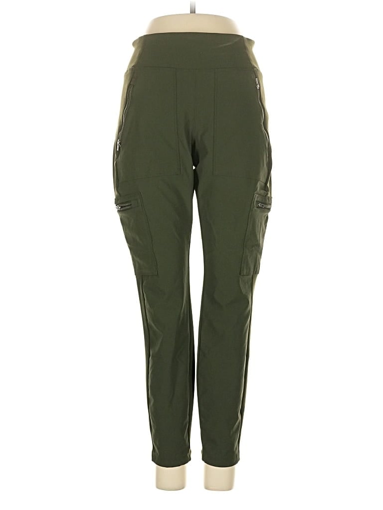 Pre-owned Athleta Cargo Pants In Green