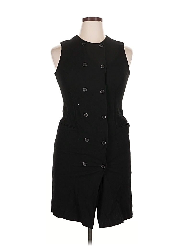 Pre-owned Talbots Casual Dress In Black