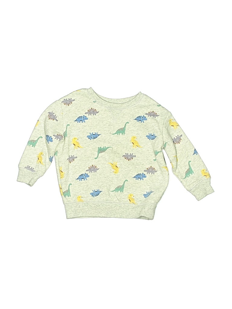 Pre-owned Jumping Beans Babies' Pullover Sweater In Green