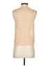 Shein 100% Viscose Tan Sweater Vest Size 4 - photo 2