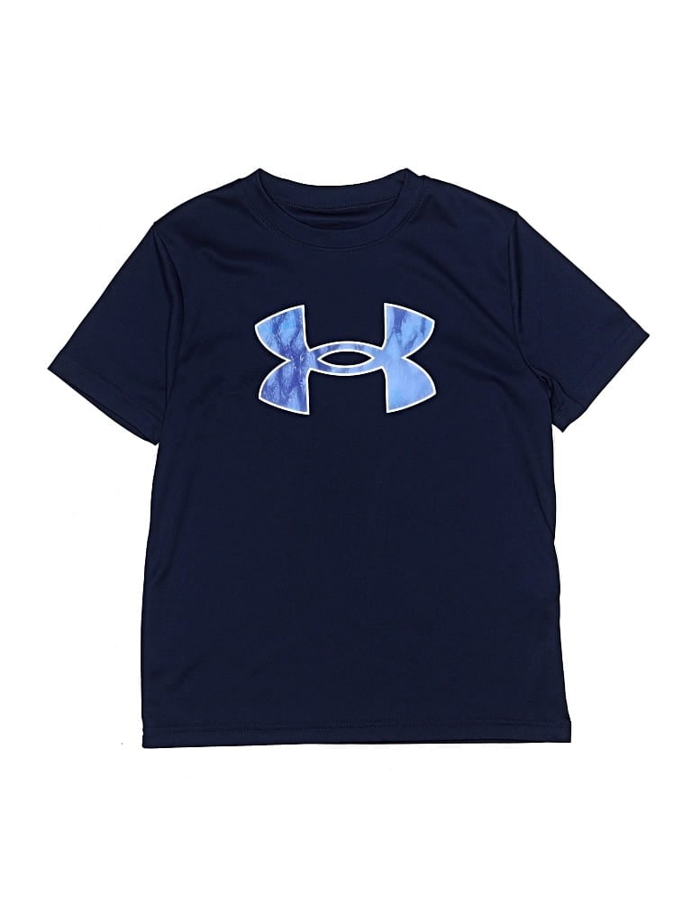 Pre-owned Under Armour Kids' Active T-shirt In Blue