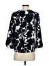 Ann Taylor Black 3/4 Sleeve Blouse Size S - photo 2