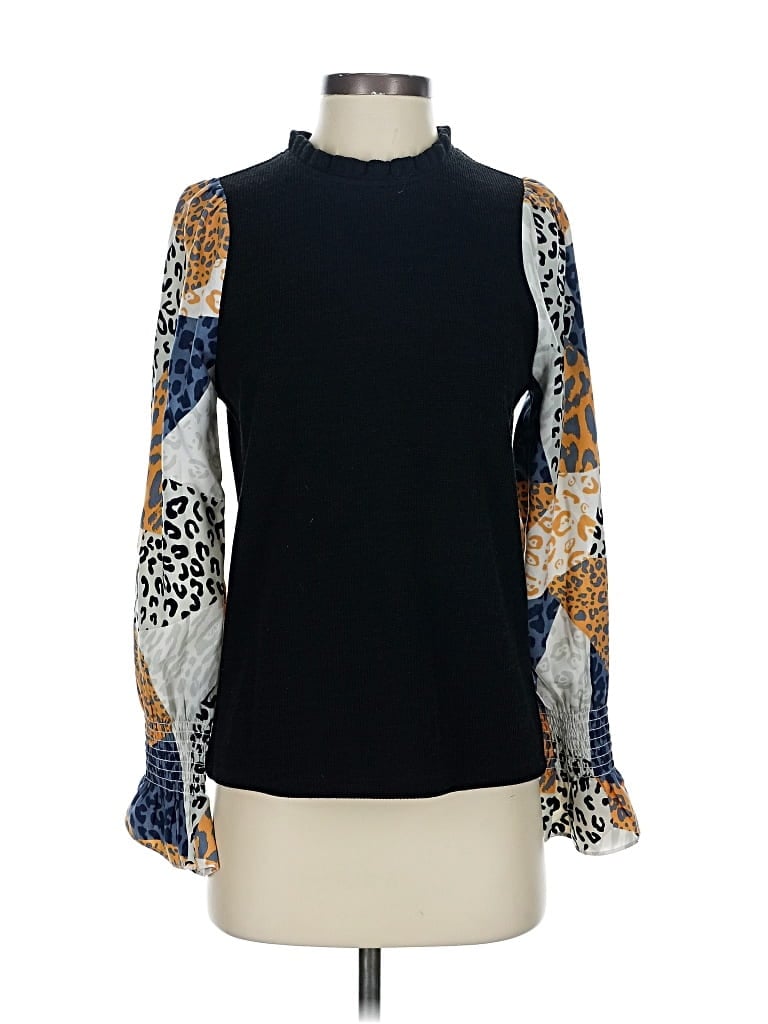 Pre-owned Thml Pullover Sweater In Blue