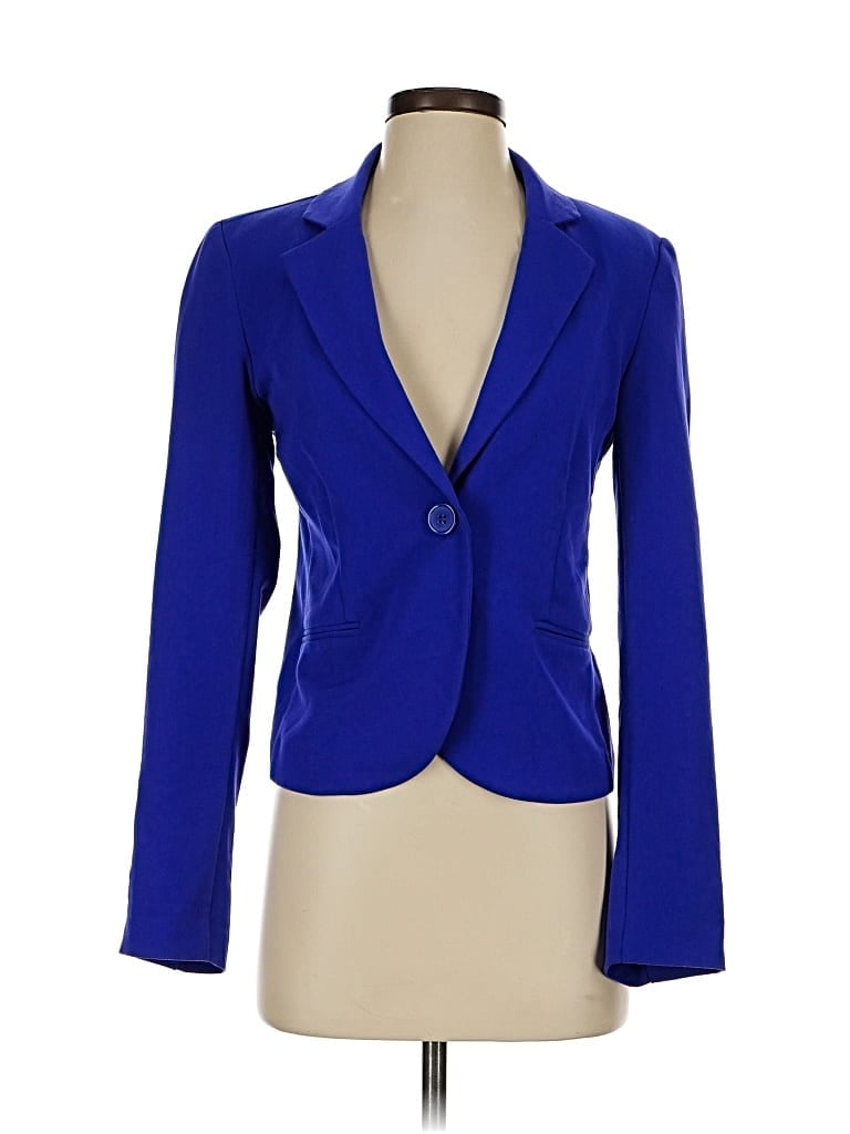 Pre-owned Papaya Blazer Jacket In Blue