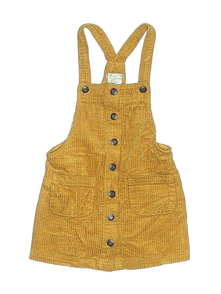 Pre-owned Max Studio Kids' Dress In Yellow