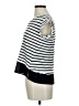 Sanctuary 100% Polyester Stripes White Short Sleeve Polo Size M - photo 5