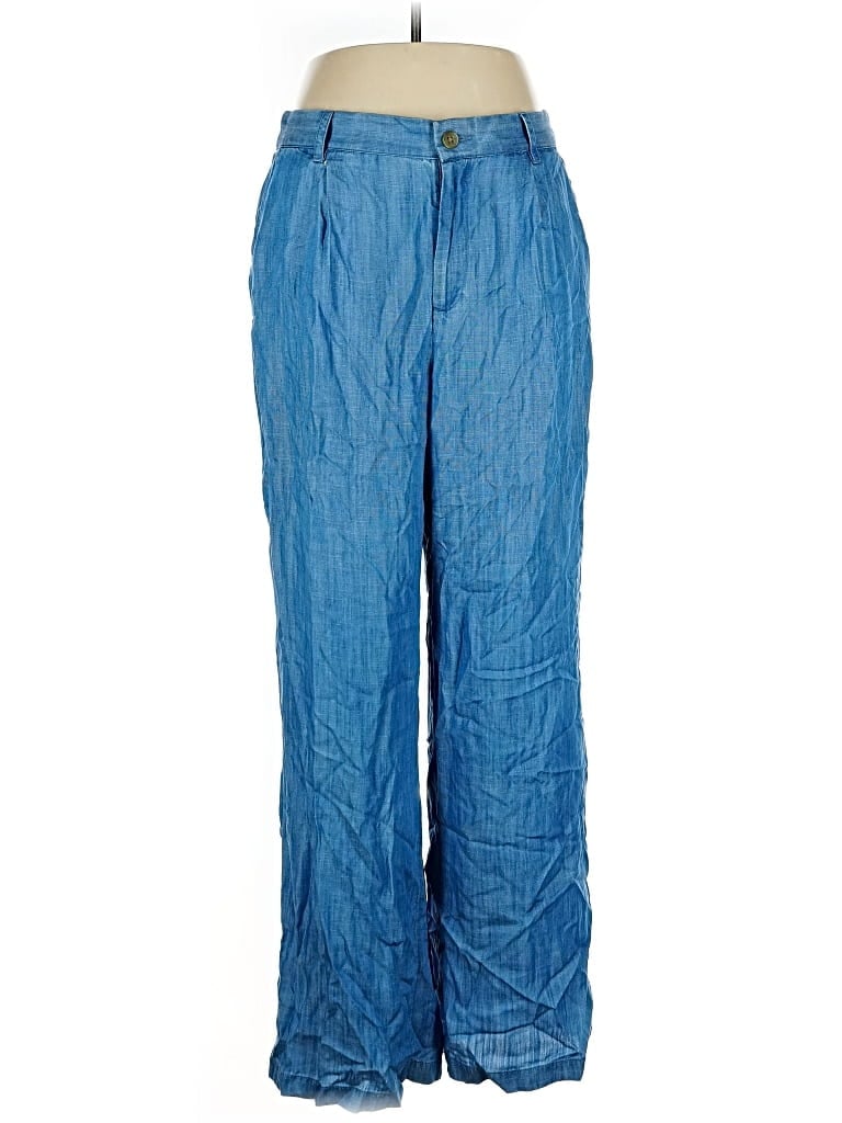 Pre-owned Lands' End Jeans In Blue