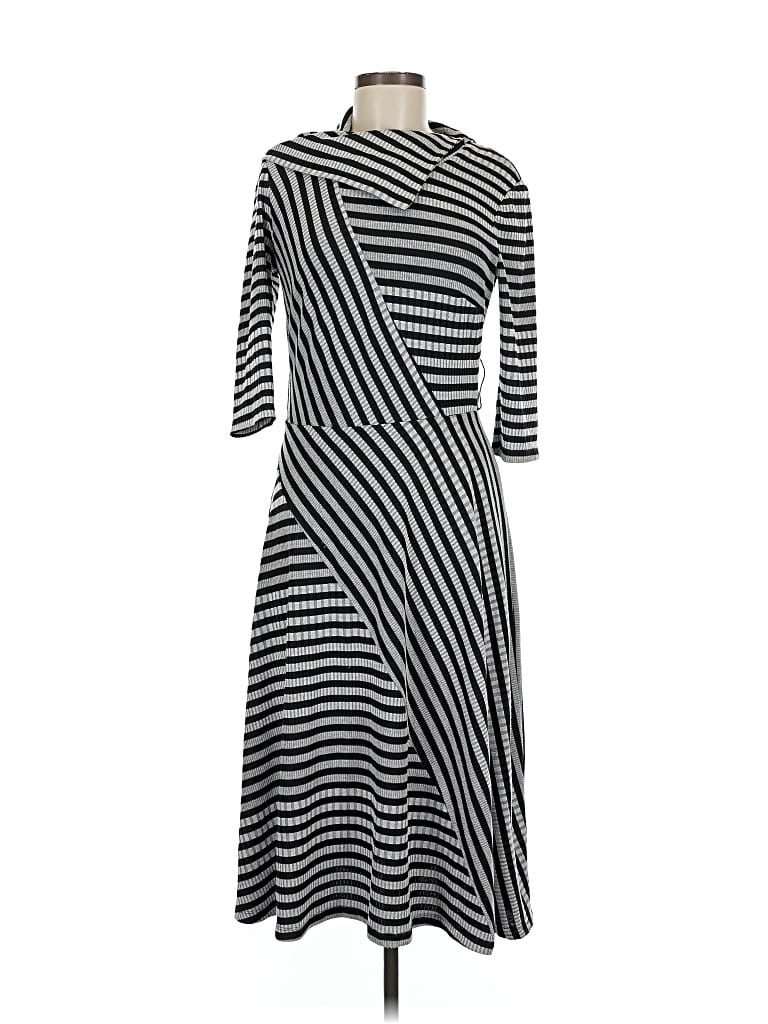 Pre-owned Robbie Bee Casual Dress In Black