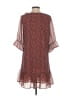Dear John 100% Polyester Brown Casual Dress Size S - photo 2